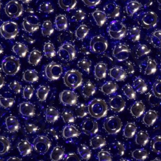 Бісер прозорий глазурований фіолетовий 10 г, No10