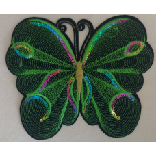 Аплікація клейова вишита Метелик