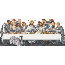 Схема для вишивання бісером ікони. Таємна вечеря.