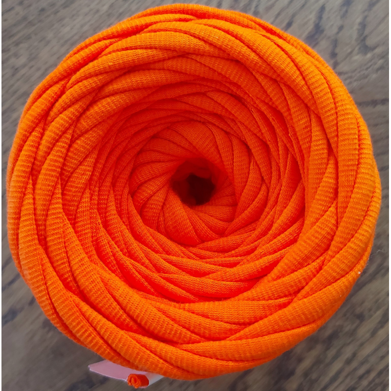 Трикотажна пряжа. Колір: оранжевий