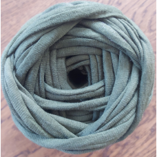 Трикотажна пряжа. Колір: хакі