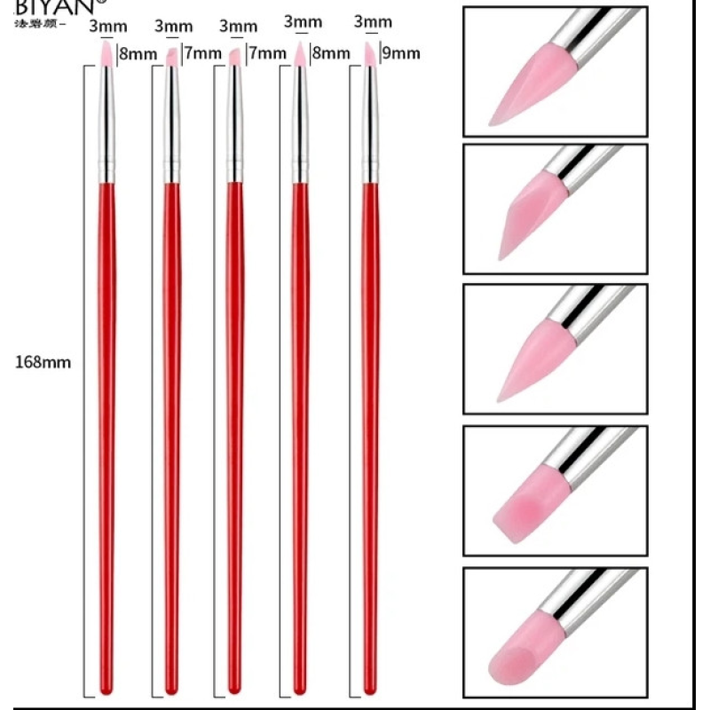Набір силіконових стеків для моделювання або розтушовування