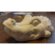 Гіпсова фігурка для розмальовування. Крокодил.