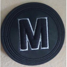 Нашивка шкірозамінник M