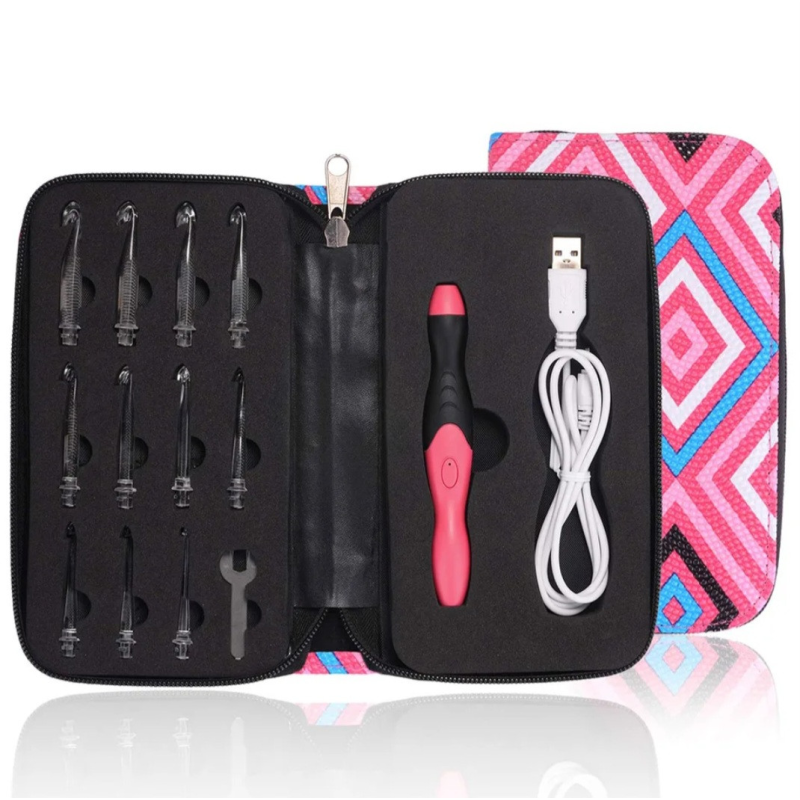 Набір гачків для в“язання з підсвіткою. Набір гачків для в“язання з підсвіткою.