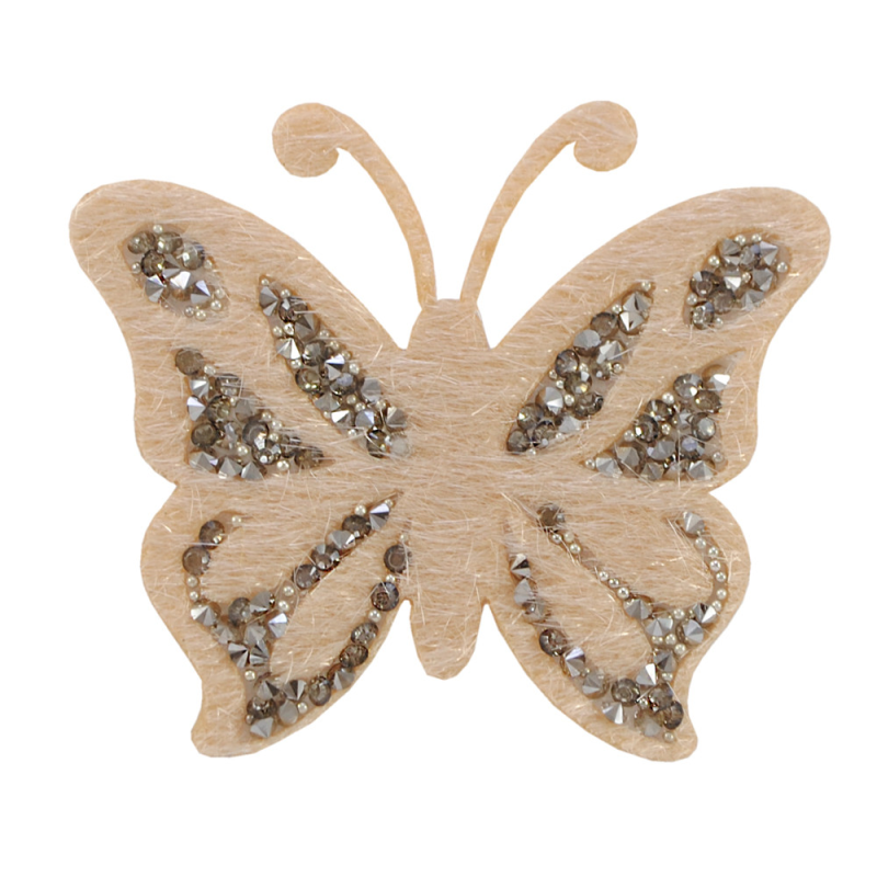 Аплікація клейова повсть Метелик