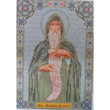 Схема для вишивання бісером ікони. Святий Антоній