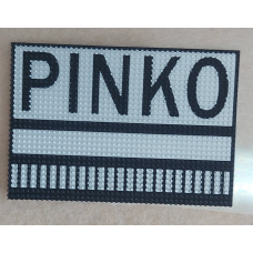 Аплікація клейова гумова PINKO
