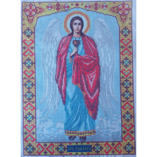 Схема для вишивання бісером ікони. Архангел Рафаїл.