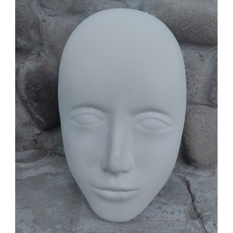Гіпсова фігурка для розмальовування. Обличчя, Маска.
