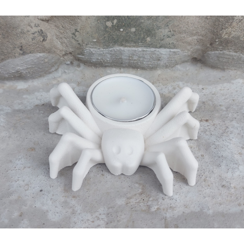 Підсвічник гіпсовий, павук