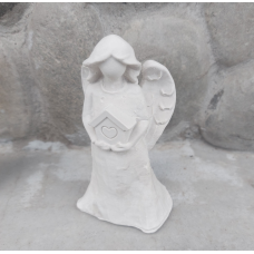 Гіпсова фігурка для розмальовування. Ангел. Хранитель удома