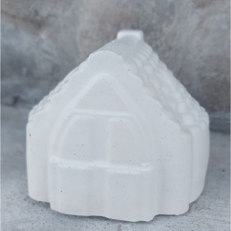 Гіпсова фігурка для розмальовування. Пряниковий будиночок 3.