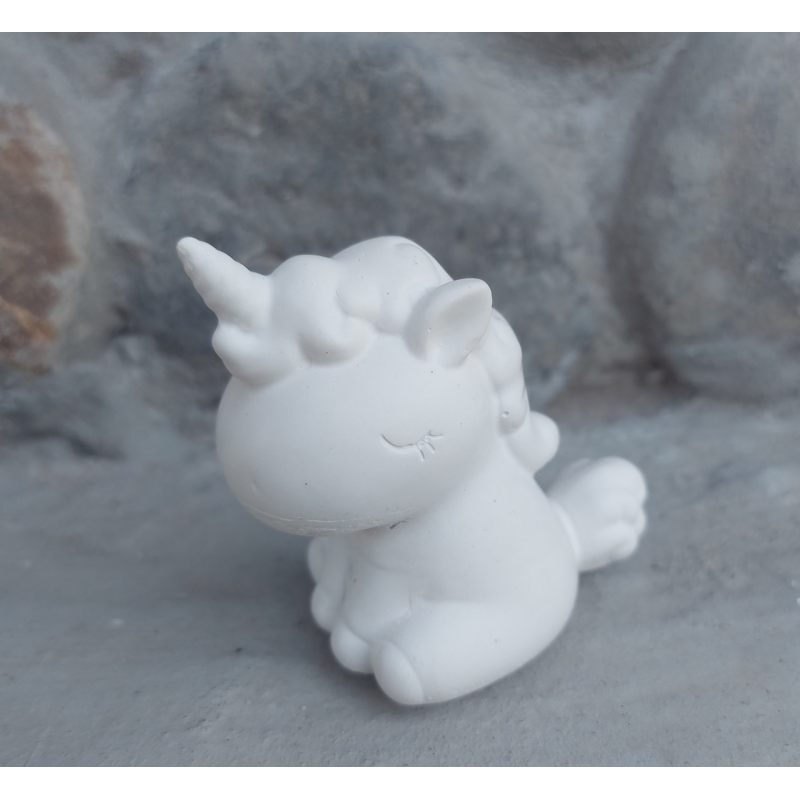 Гіпсова фігурка для розмальовування. Єдиноріг.