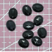 Стрази пришивні стрази 8Х10мм чорні Стрази пришивні стрази 8Х10мм чорні