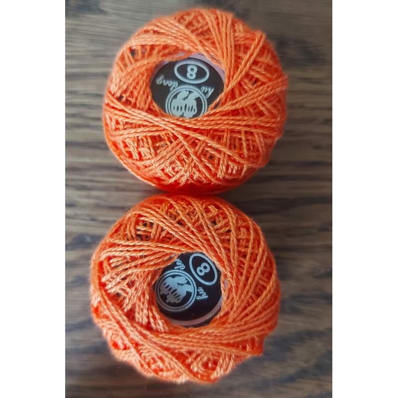 Пряжа бавовняна Ірис. Жовтогарячий. Пряжа бавовняна Ірис. Жовтогарячий.