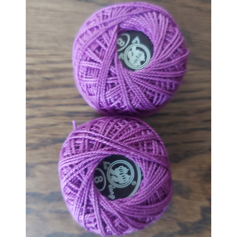 Пряжа бавовняна Ірис. Бузковий. Пряжа бавовняна Ірис. Бузковий.