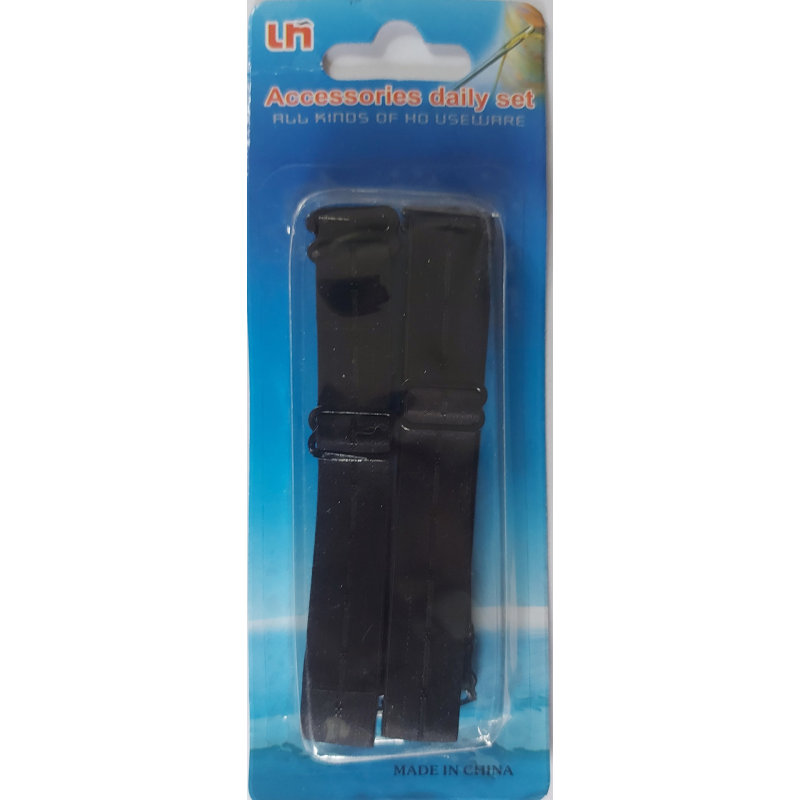 Бретельки для бюстгальтера чорний.