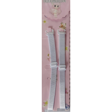 Бретельки для бюстгальтера білі.