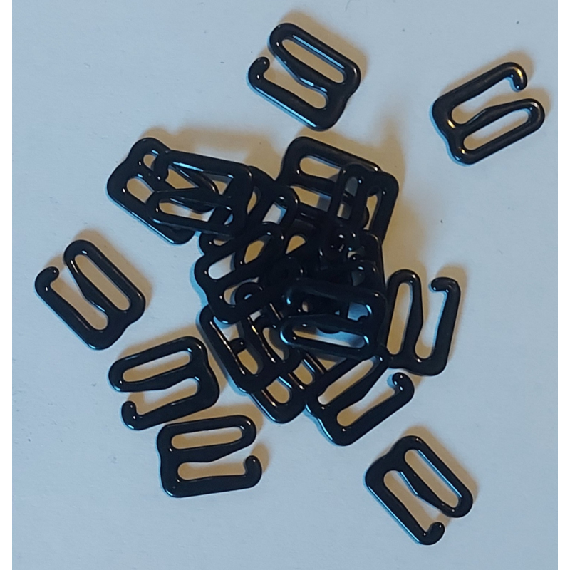 Гачок для бюстгальтера чорного кольору 2 шт. Гачок для бюстгальтера чорного кольору 2 шт.