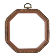 П“яльці-рамка восьмигранні каучукові з підвісом. Розмір: 180х230 мм