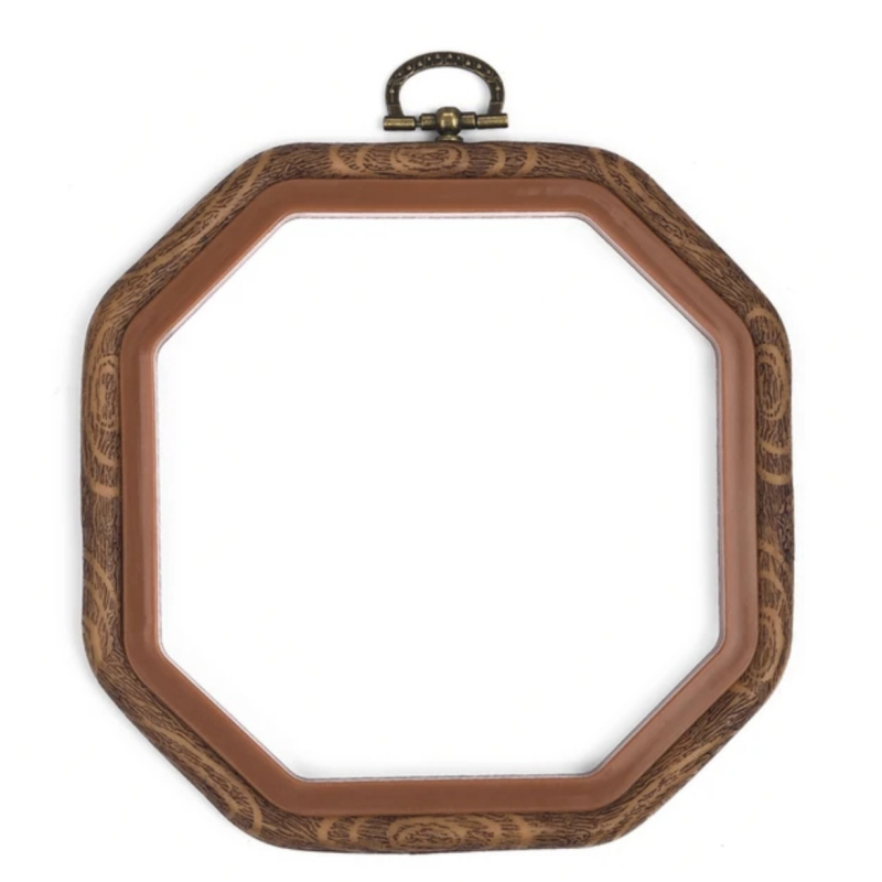 П“яльці-рамка восьмигранні каучукові з підвісом. Розмір: 180х230 мм