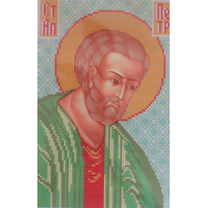 Схема для вишивання бісером ікони. Святий Петро