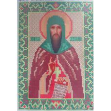 Схема для вишивання бісером ікони. Святова Єфимія