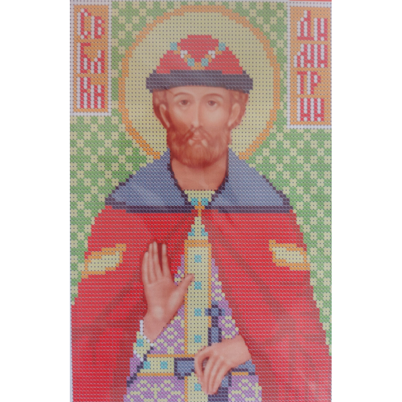 Схема для вишивання бісером ікони. Святий Миколай Схема для вишивання бісером ікони. Святий Миколай