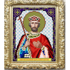 Схема для вишивання бісером ікони. Святий Костянтин