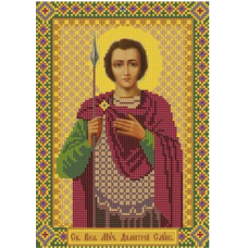 Схема для вишивання бісером ікони. Святий Миколай