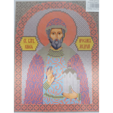 Схема для вишивання бісером ікони. Святий Ярослав