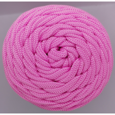 Шнур 5 мм рожевий