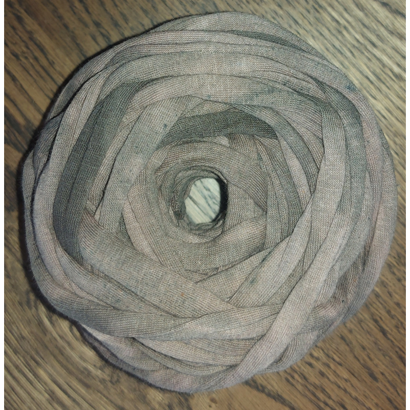 Трикотажна пряжа. Колір: сірий меланж