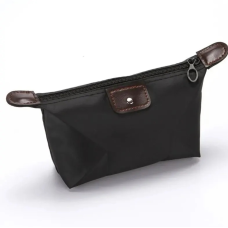 Косметичка полотняна, чорна