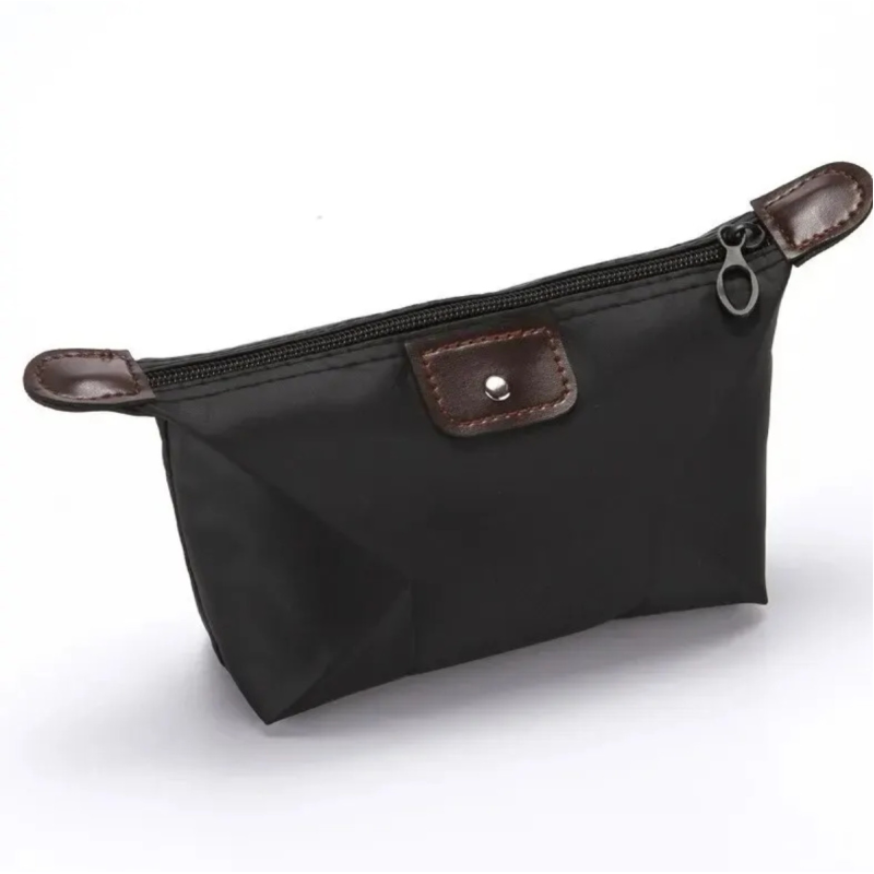 Косметичка полотняна, чорна