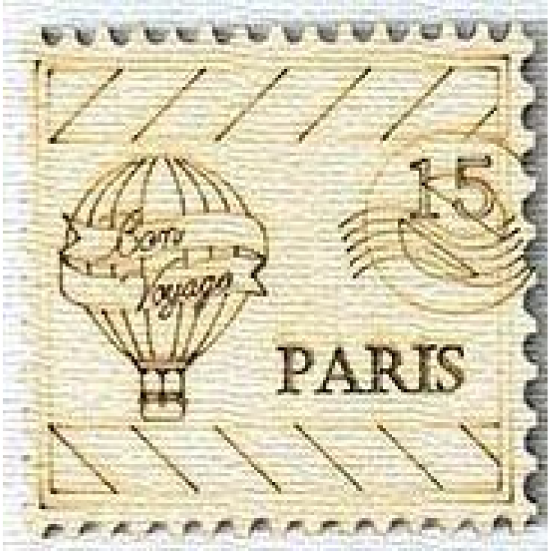 Розмальовка на фанері, Магніт на холодильник Марка 1257