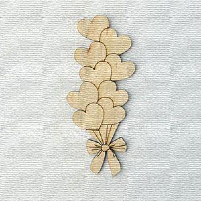 Розмальовка на фанері, Магніт на холодильник Сердечка. Розмальовка на фанері, Магніт на холодильник Сердечка.