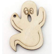 Розмальовка на фанері, Магніт на холодильник Привид 3