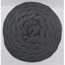 Шнур 5 мм чорний 50 м