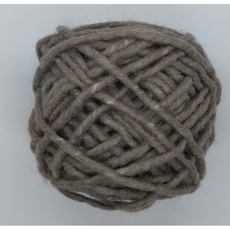 Вовняна пряжа. (шнур) Колір: какао.