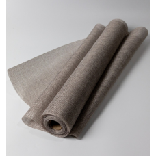 Декоративна мішковина. Колір: темний льон.