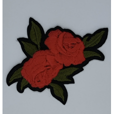 Аплікація для одягу. Червоні троянди