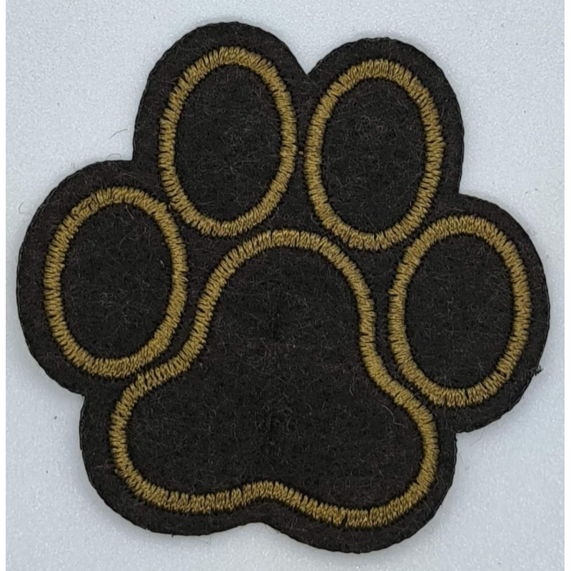 Аплікація для одягу, лапка