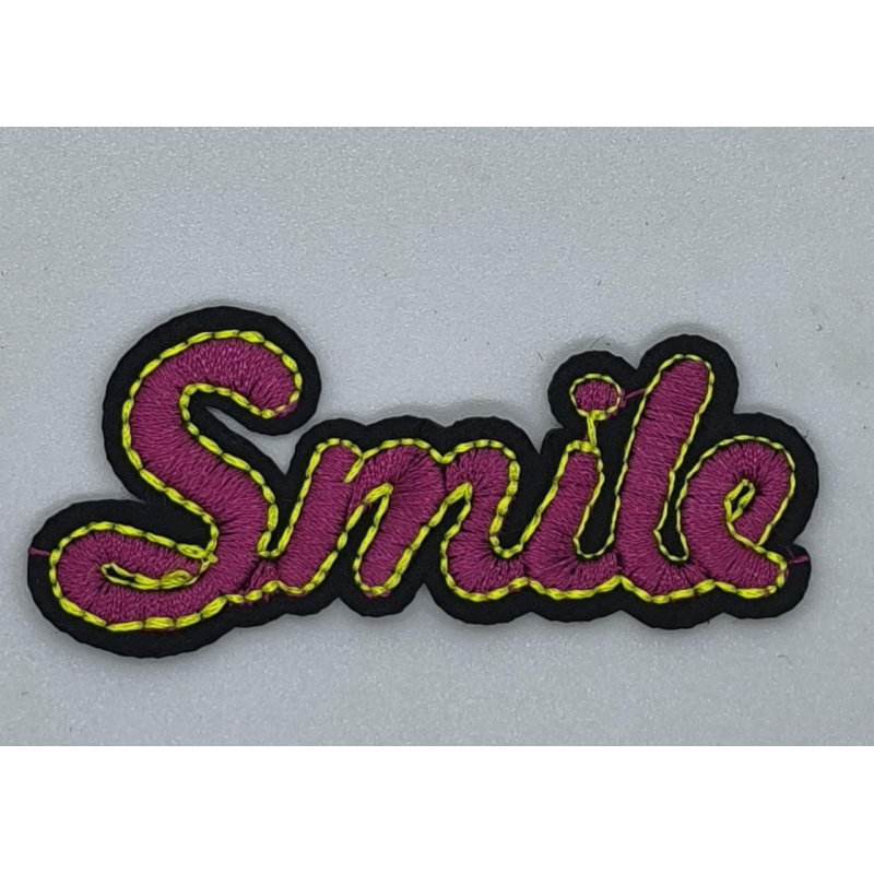Аплікація для одягу. Smile