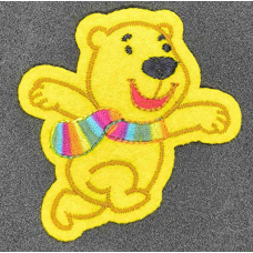 Аплікація для одягу. Вині Пух