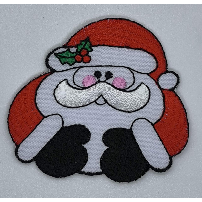 Аплікація для одягу. Дід мороз. 1