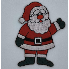 Аплікація для одягу. Дід мороз. 2