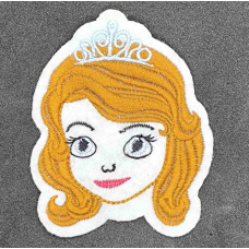 Аплікація для одягу. Принцеса София