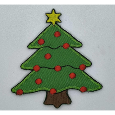 Аплікація для одягу. Новорічна ялинка